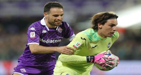 فيورنتيتا يعبر أتالانتا بهدف في ذهاب قبل نهائي كأس إيطاليا